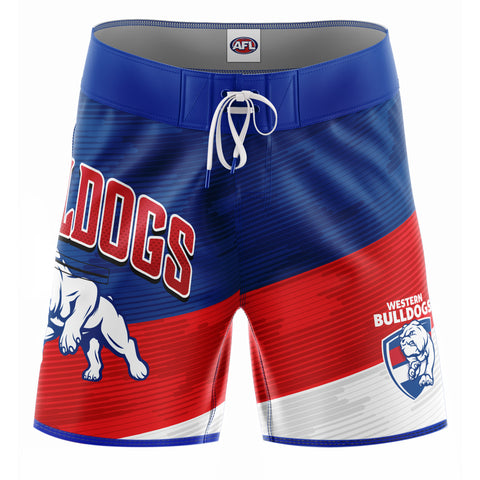 Western Bulldogs Youth Kids Barrel Boardies Board Shorts