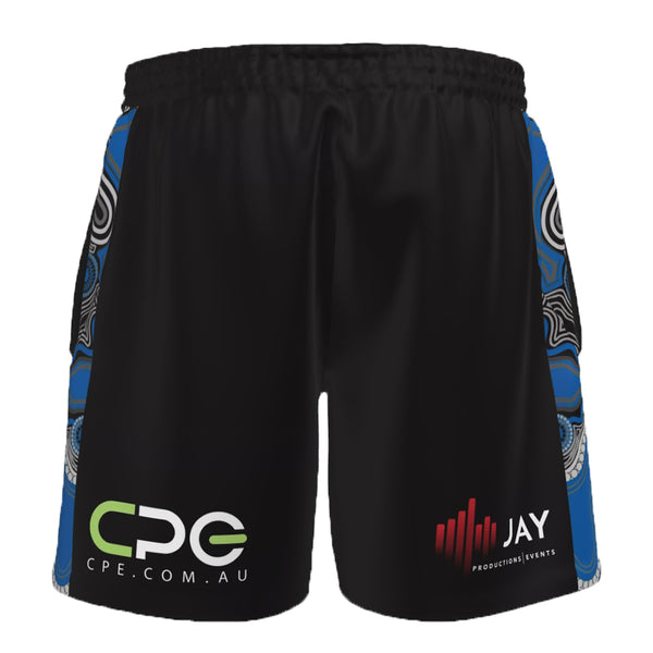 Canterbury Bulldogs NRL Mens Adults Indigenous Training Shorts