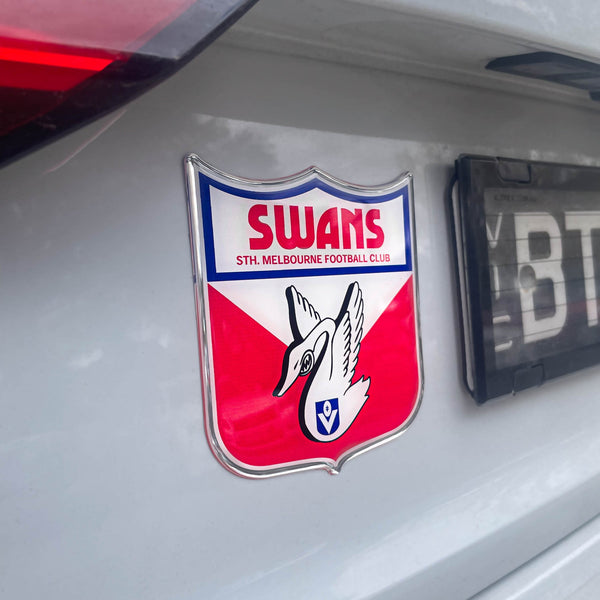 Sydney Swans Retro Logo Car Decal Coated Auto Sticker
