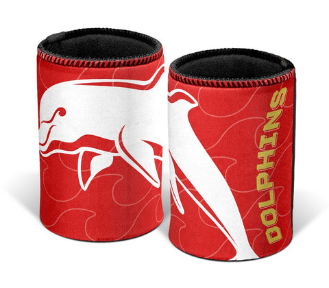 Redcliffe Dolphins NRL Logo Can Cooler