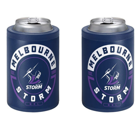 Melbourne Storm NRL Insulated Can Cooler with Lid