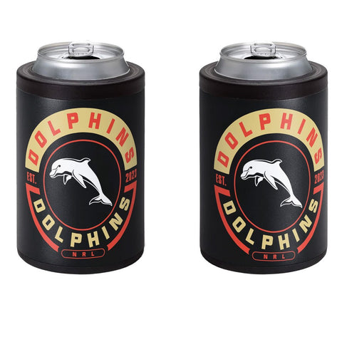 Redcliffe Dolphins NRL Insulated Can Cooler with Lid