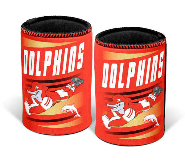 Redcliffe Dolphins NRL Retro Can Cooler