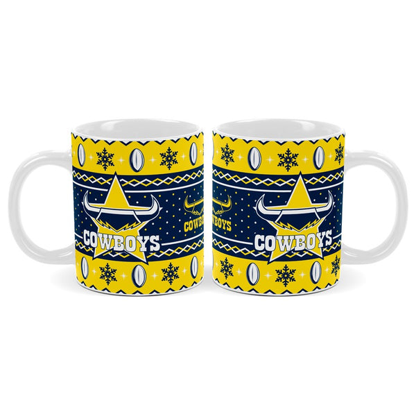 North Queensland Cowboys NRL Christmas Mug