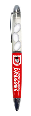 St George Dragons NRL Floating Footballs Pen