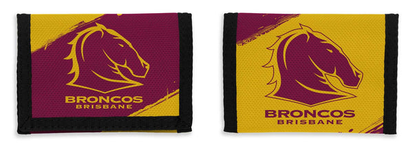 Brisbane Broncos NRL Sports Wallet