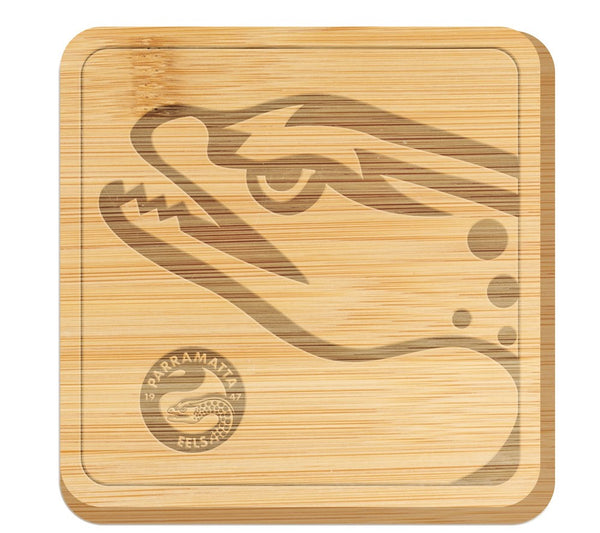 Parramatta Eels NRL Bamboo Cheese Board