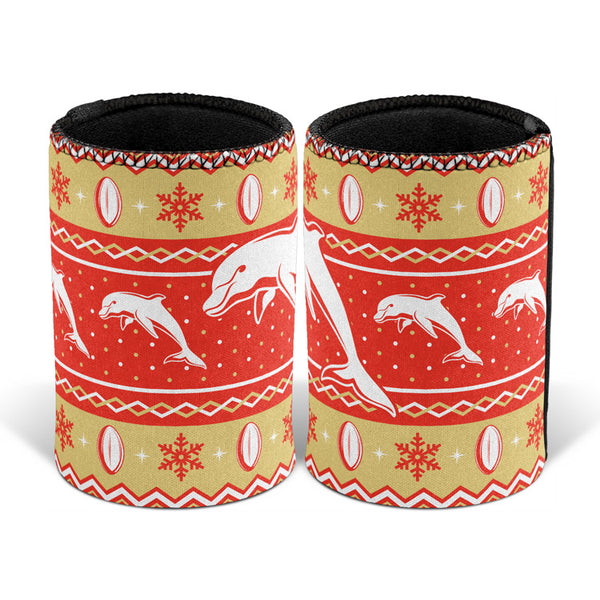 Redcliffe Dolphins NRL Christmas Can Cooler