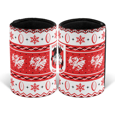 St George Dragons NRL Christmas Can Cooler
