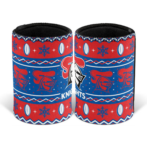 Newcastle Knights NRL Christmas Can Cooler