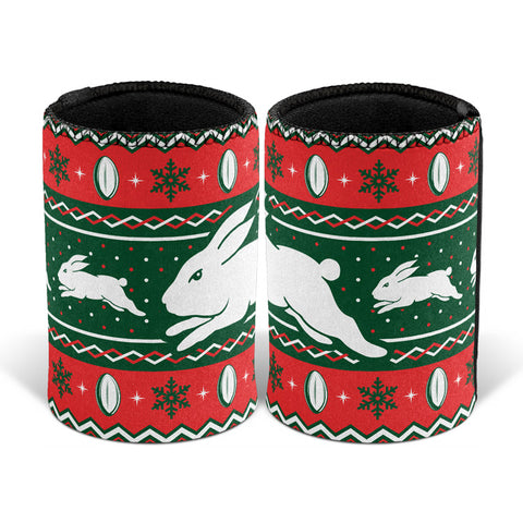 South Sydney Rabbitohs NRL Christmas Can Cooler