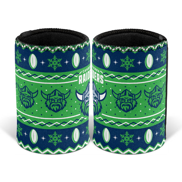 Canberra Raiders NRL Christmas Can Cooler