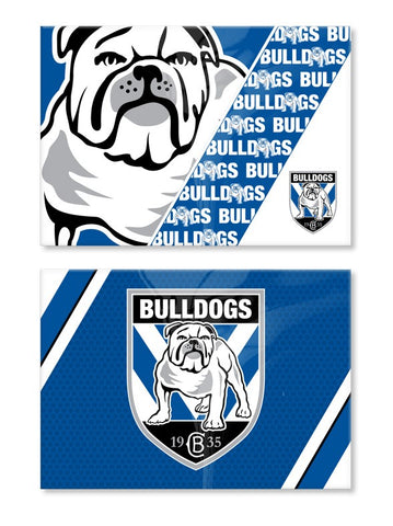 Canterbury Bulldogs NRL Set of 2 Magnets