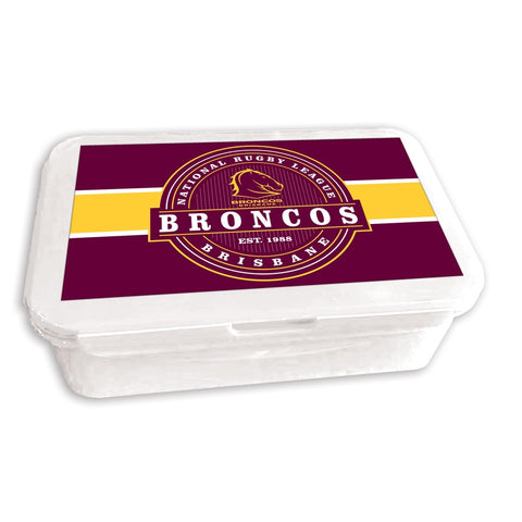 Brisbane Broncos NRL Bento Lunch Box