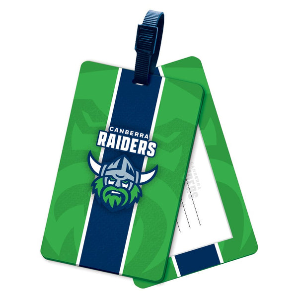 Canberra Raiders NRL Rubber Luggage Bag Tag