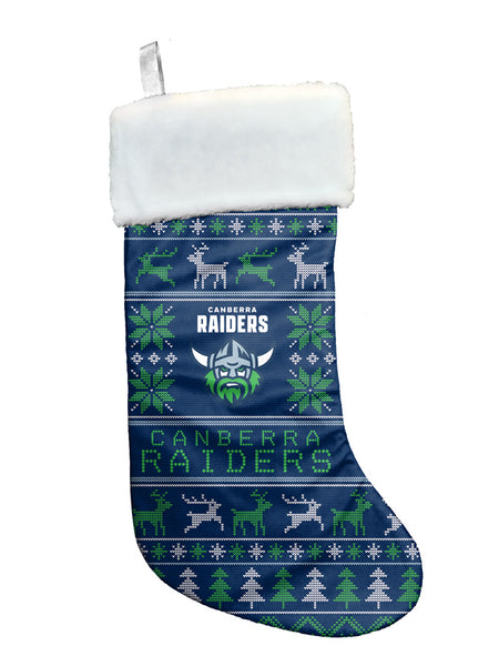 Canberra Raiders NRL Christmas Stocking