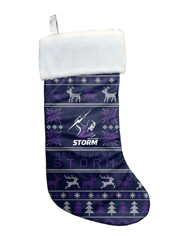 Melbourne Storm NRL Christmas Stocking