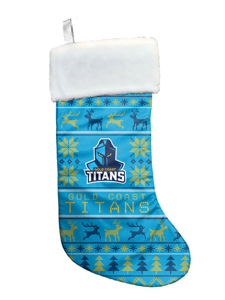 Gold Coast Titans NRL Christmas Stocking