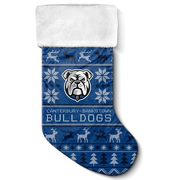 Canterbury Bulldogs NRL Jumbo Christmas Stocking