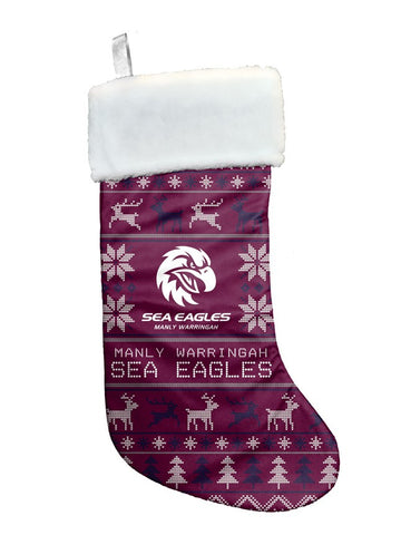 Manly Sea Eagles NRL Jumbo Christmas Stocking