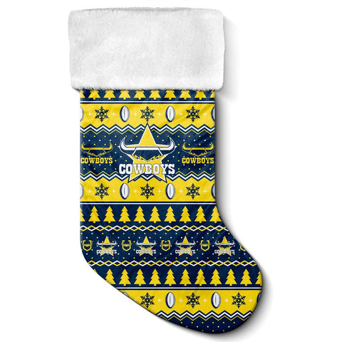 North Queensland Cowboys NRL Jumbo Christmas Stocking