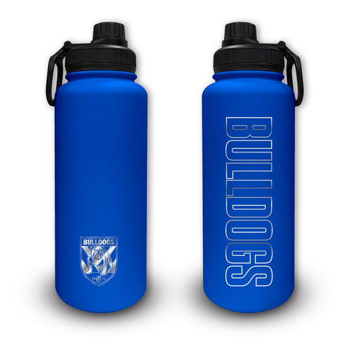 Canterbury Bulldogs NRL Stainless Steel 960ml Drink Bottle