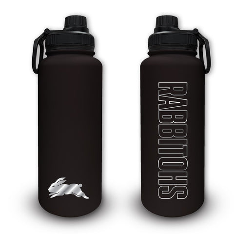 South Sydney Rabbitohs NRL Stainless Steel 960ml Drink Bottle