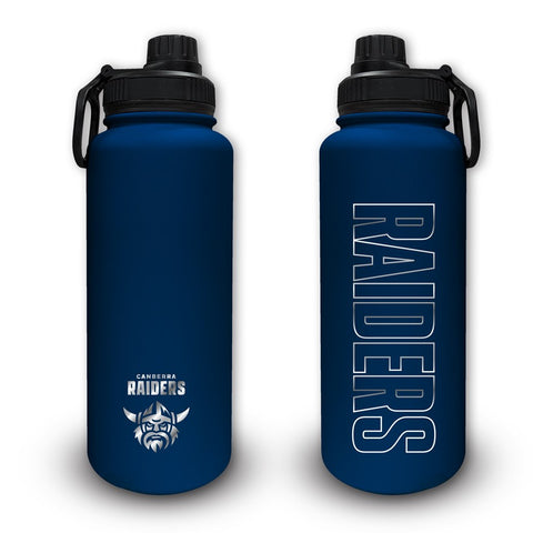 Canberra Raiders NRL Stainless Steel 960ml Drink Bottle