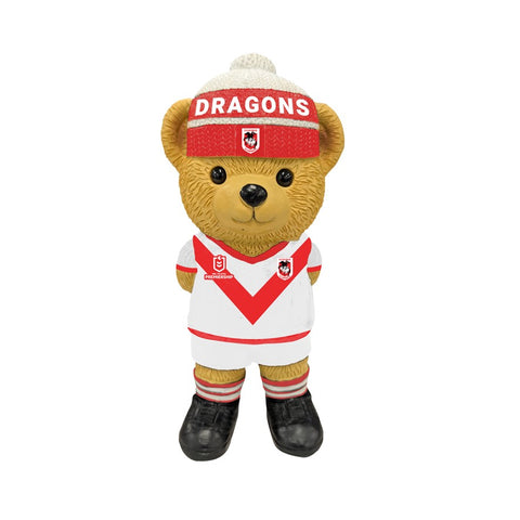 St George Dragons NRL Resin Bear Statue 22cm