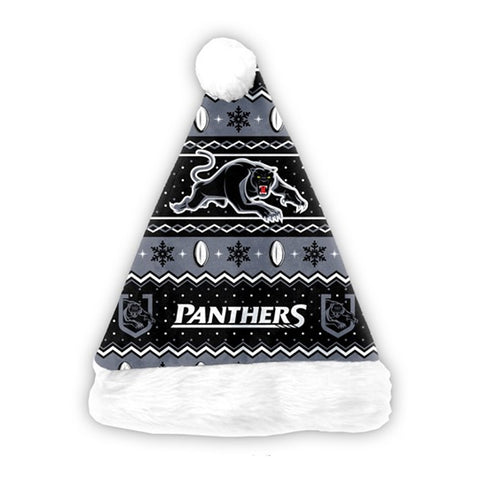 Penrith Panthers NRL Christmas Santa Hat