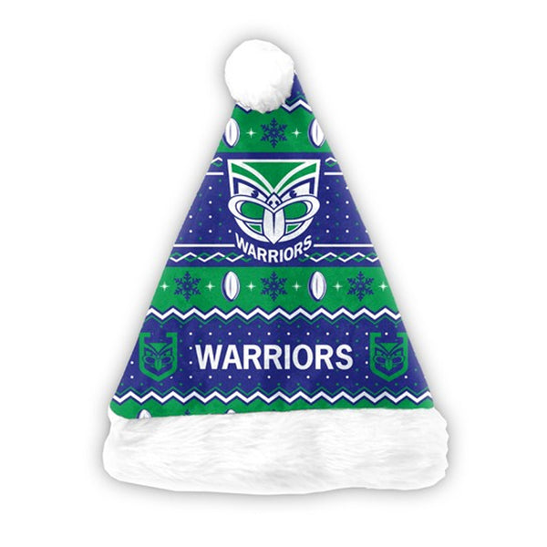 New Zealand Warriors NRL Christmas Santa Hat