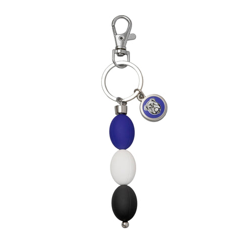Canterbury Bulldogs NRL 3 Ball Charm Keyring