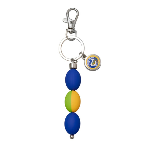 Parramatta Eels NRL 3 Ball Charm Keyring