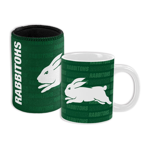 South Sydney Rabbitohs NRL Mug and Can Cooler