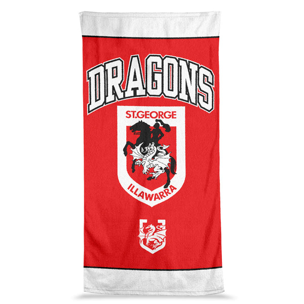 St George Dragons NRL Jumbo Beach Bath Towel