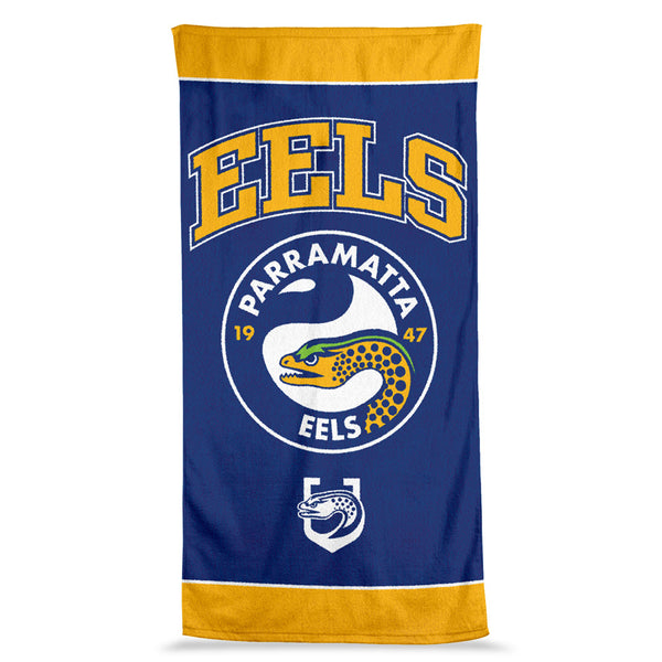 Parramatta Eels NRL Jumbo Beach Bath Towel
