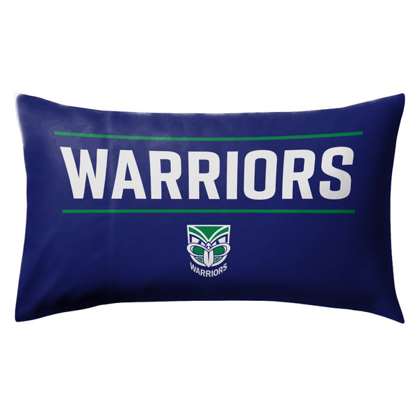 New Zealand Warriors NRL Logo Pillow Case