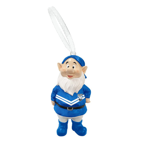 Canterbury Bulldogs NRL Mini Gnome Decoration Ornament 7cm