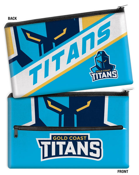 Gold Coast Titans NRL Large Pencil Case