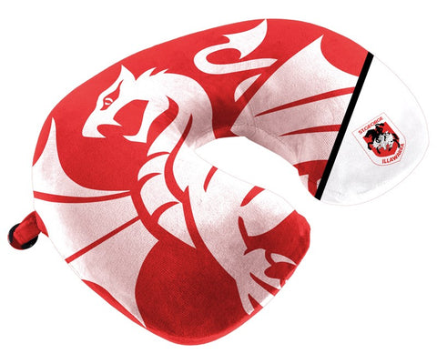 St George Dragons NRL Travel Pillow