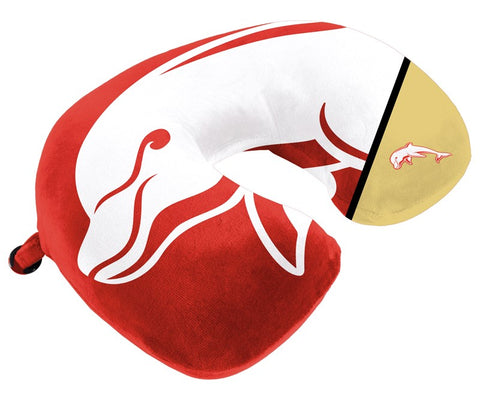 Redcliffe Dolphins NRL Travel Pillow