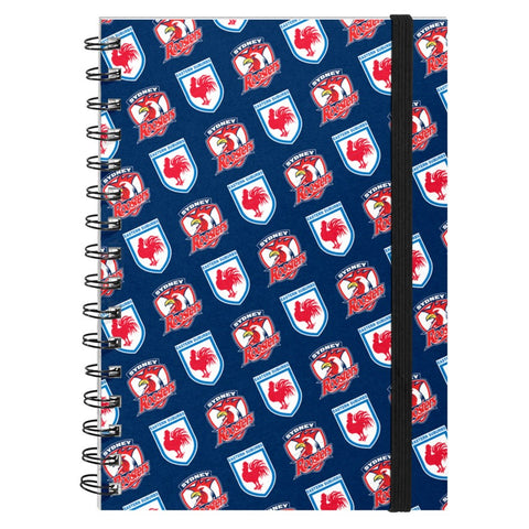 Sydney Roosters NRL A5 Hardcover Notebook