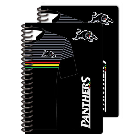 Penrith Panthers NRL Set of 2 Notebooks A5