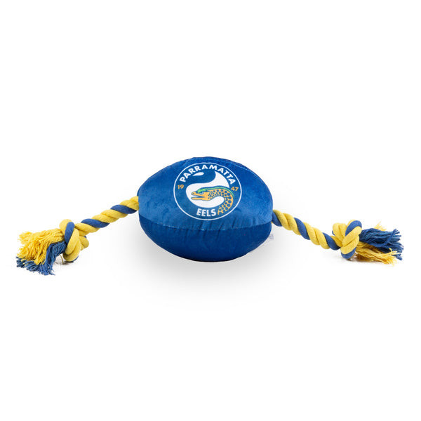 Parramatta Eels NRL Dog Ball Rope Toy