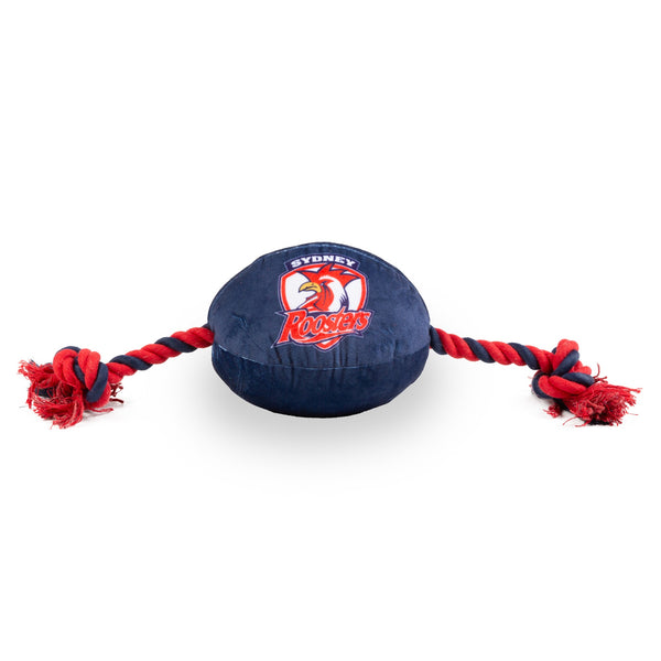Sydney Roosters NRL Dog Ball Rope Toy