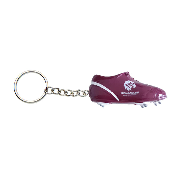Manly Sea Eagles NRL Boot Keyring