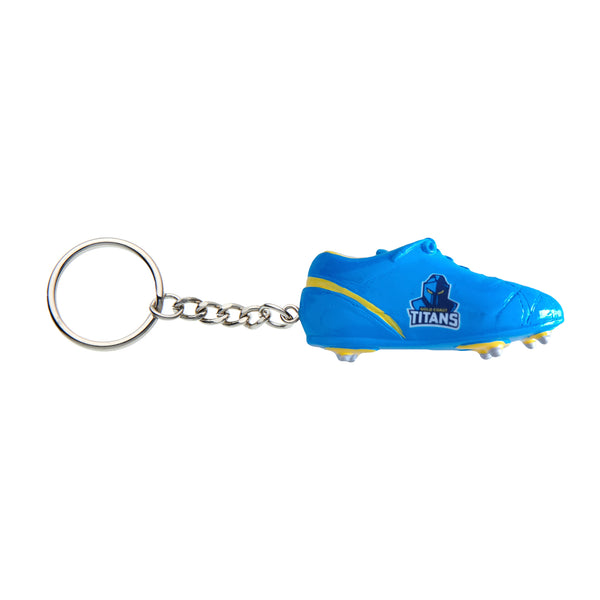Gold Coast Titans NRL Boot Keyring