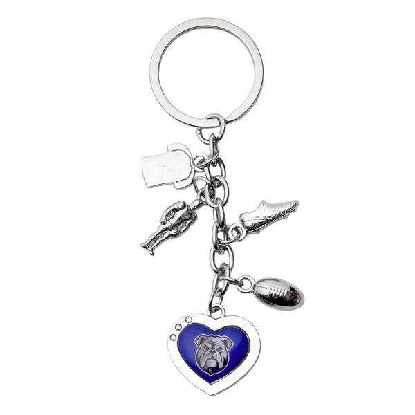Canterbury Bankstown Bulldogs NRL Charm Keyring