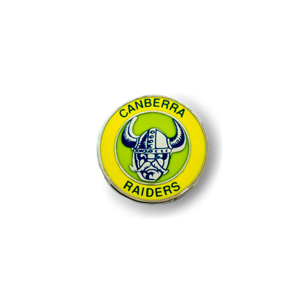 Canberra Raiders NRL Heritage Lapel Pin Metal Badge