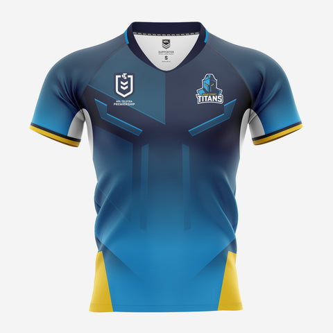 Gold Coast Titans NRL Youth Supporter Replica Home Jersey